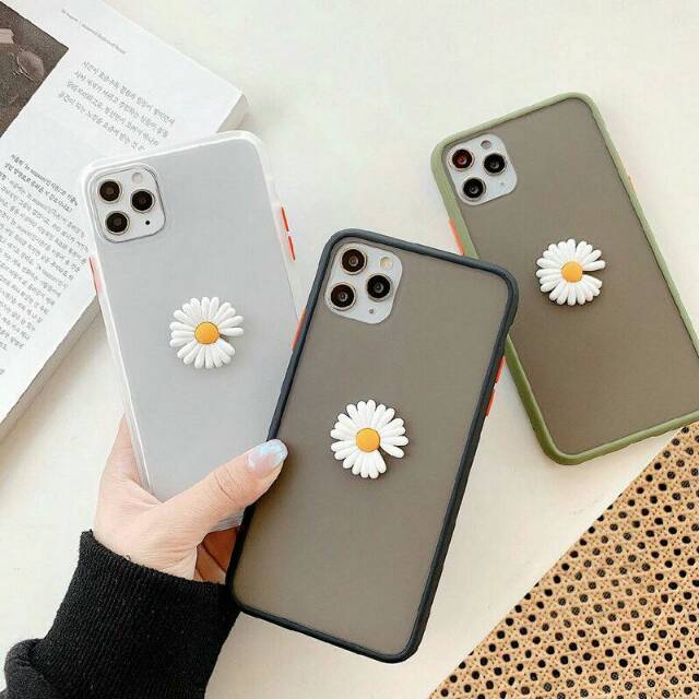 Daisy case for iPhone, Case IPhone motif Bunga Daisy