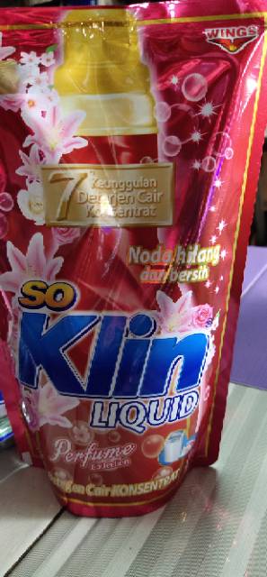 SO KLIN LIQUID 750ML BACTERI DAN PARFUME