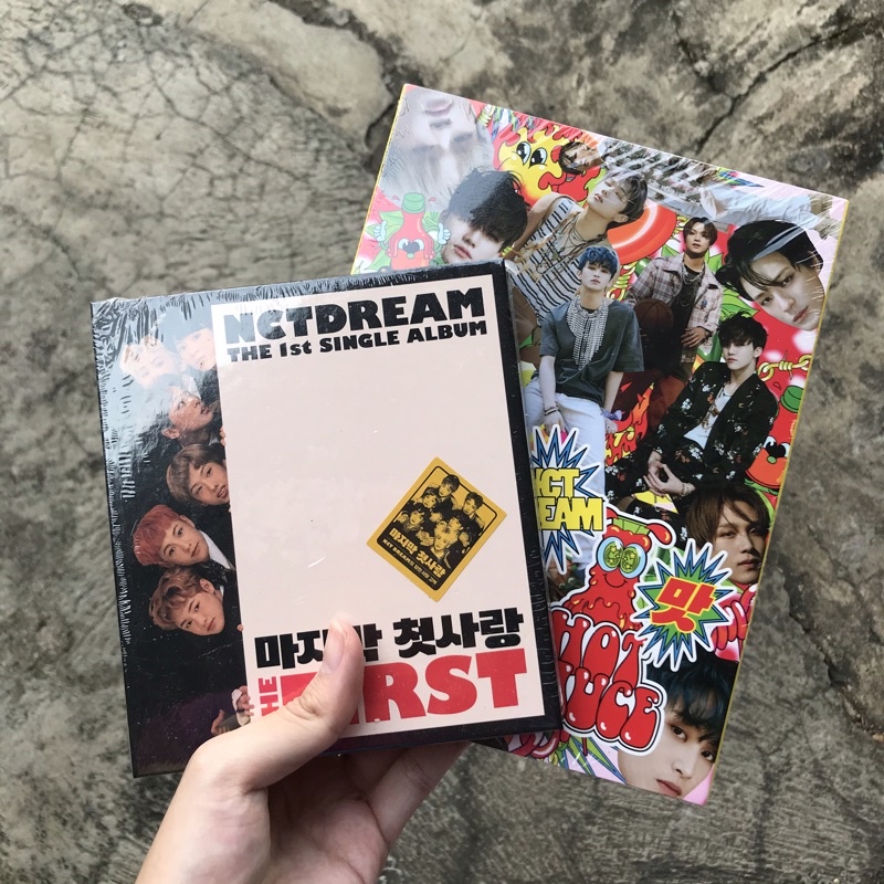 (SEALED/NEW) Hot Sauce (Chilling ver) / The First (MFAL) Album NCT Dream (dijual terpisah/bisa take 