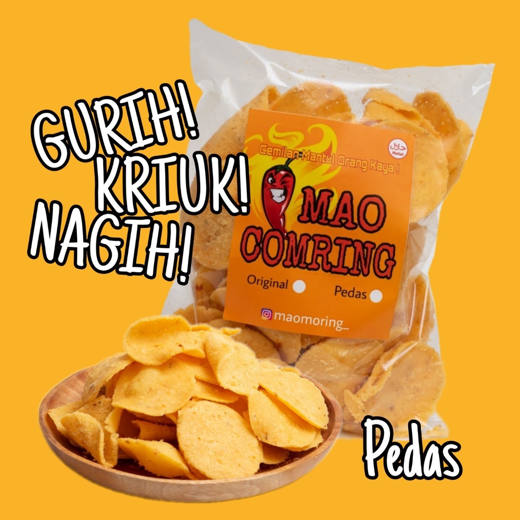 

Maomoring - Comring Pedas 500gr