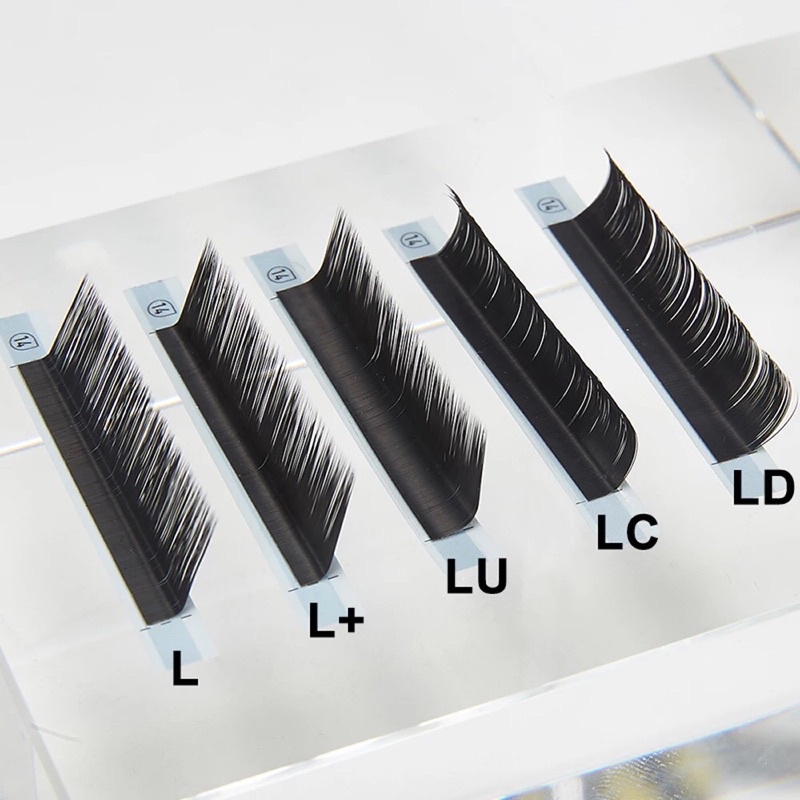 Yelix L Curl Series Easy Fan New Trend L Shaped Lashes Extanxion