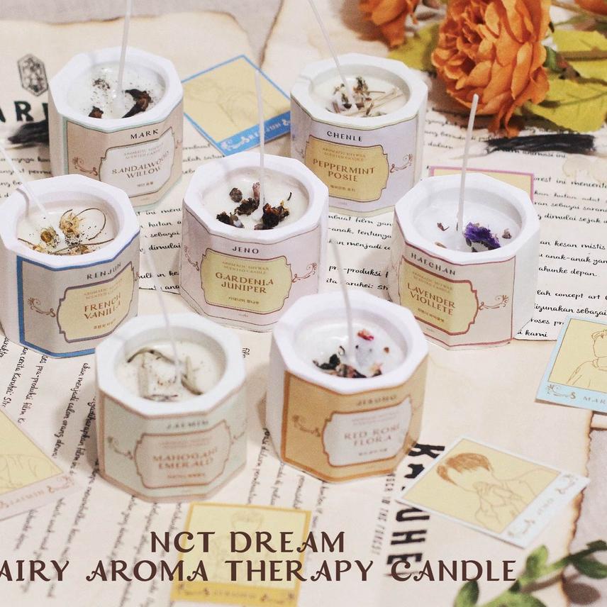 ❅ HAMPERS NCT DREAM SCENTED CANDLE | AROMA THERAPY | LILIN AROMA TERAPI | KADO HADIAH ULTAH ◙