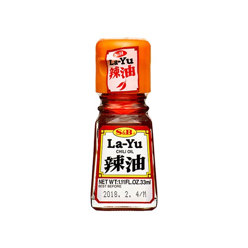 

S&B La Yu Chili Oil 33ml - SB Minyak Cabe Merah Cabai - S B Chilli Oil - Minyak Pedas
