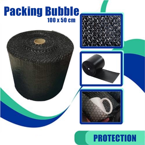 

Packing tambahan bubble warp pengaman paket