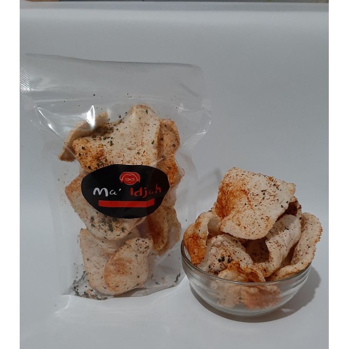 

KRUPUK BASRENG PEDAS MA'IDJAH