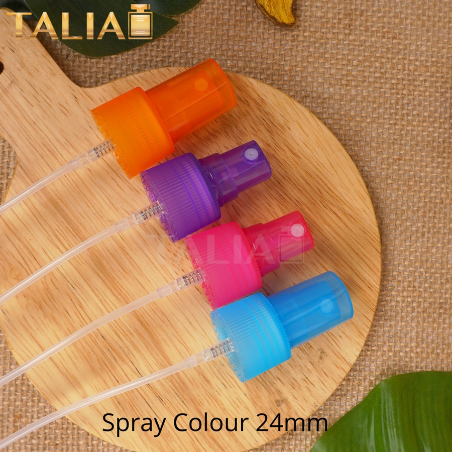 Jual (MIN 100PCS) TUTUP SPRAY WARNA COLOUR 24MM | Shopee Indonesia