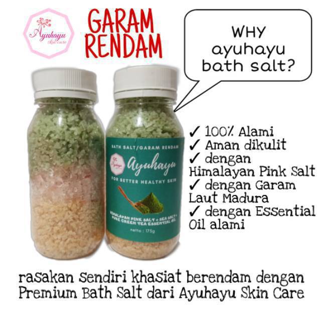 [180g] THERAPEUTIC FLORAL HIMALAYAN BATH SALT DRIED FLOWER AYUHAYU GARAM MANDI RENDAM KAKI SPA FOOT SOAK WANGI AROMATERAPI PURE ESSENTIAL OIL ALAMI