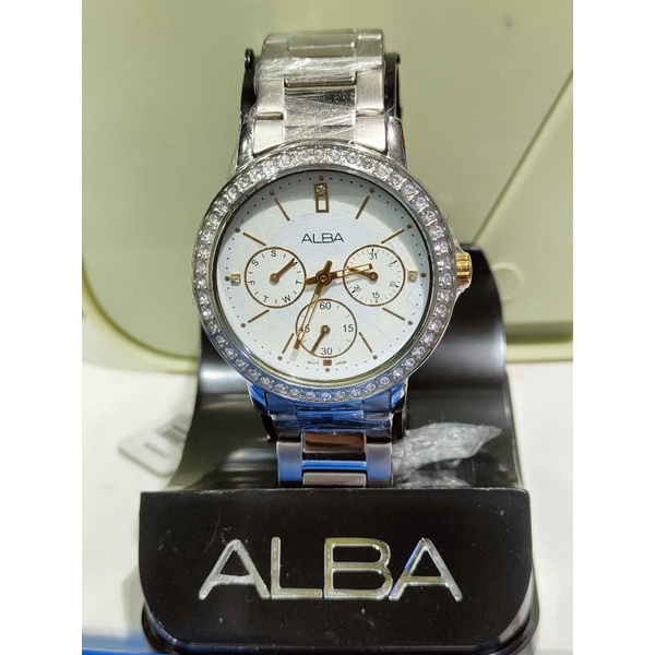 JAM TANGAN WANITA ALBA AP.6085 RANTAI ORIGINAL