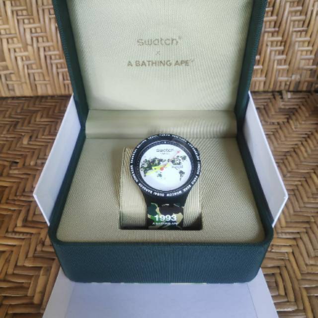 SWATCH X BAPE Big Bold The World 2019 (ORIGINAL) - SOLD