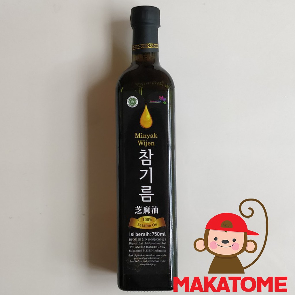 

Minyak Wijen 100% 750ml Javasuperfood 750 ml java super food sesame oil murni