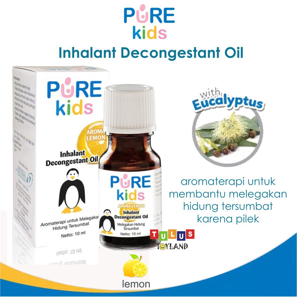 Purekids Inhalant Decongestant Oil Pure Kids PureBB Obat Hidung Tersumbat Anak Bayi Aromaterapi Baby