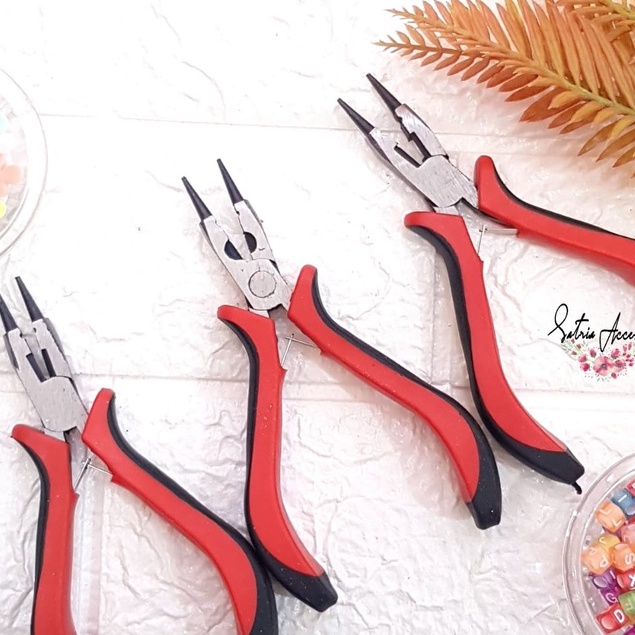 Tang Buaya Mini Jepit Kecil Lancip Panjang Long Nose / tang acc 3 in 1