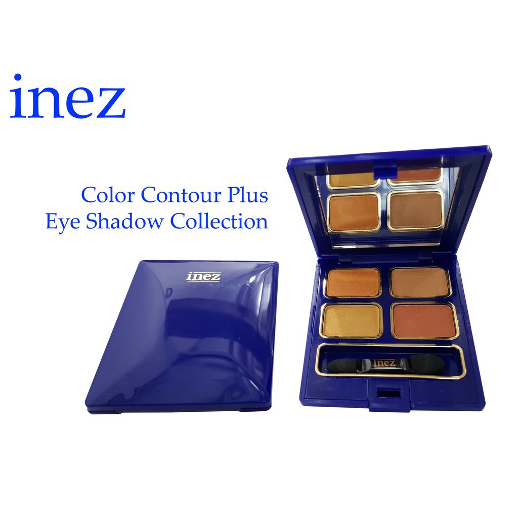 [Spesial Promo] INEZ Color Contour Plus Eye Shadow Collection 4 Warna