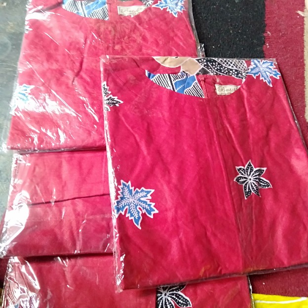 _tunik Batik Motif Jamu Gendong_