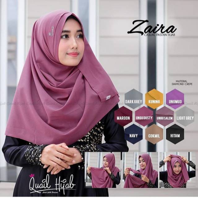 Pastan Zaira by Quail Hijab