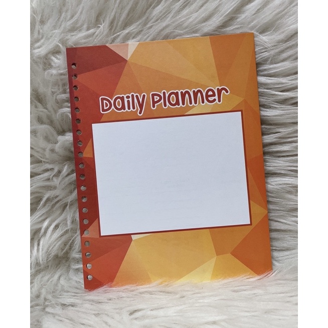 

DAILY PLANNER SCHEDULE BINDER A5