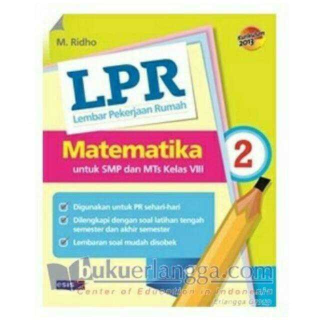 LPR MATEMATIKA SMP/MTS KLS VIII/K2013