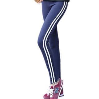 Celana Panjang Legging Pensil Slim Elastis Motif Garis Celana Panjang Legging Pensil Slim Elastis Motif Garis