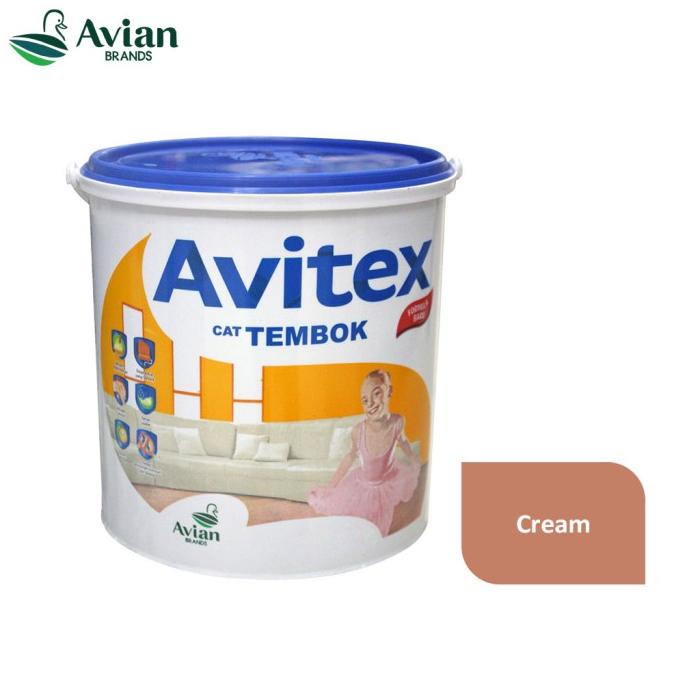 Avitex 040 Cream Copolymer Emul 5Kg Cat Tembok Interior