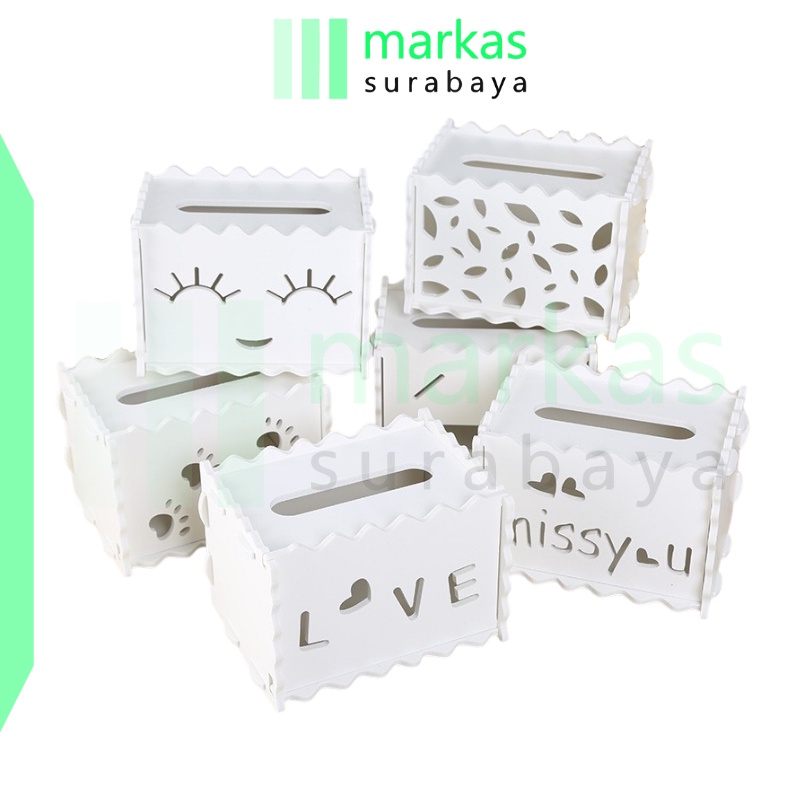 MARKAS HL0066 Kotak Tisu Box Tissue Vintage Tempat Tisu