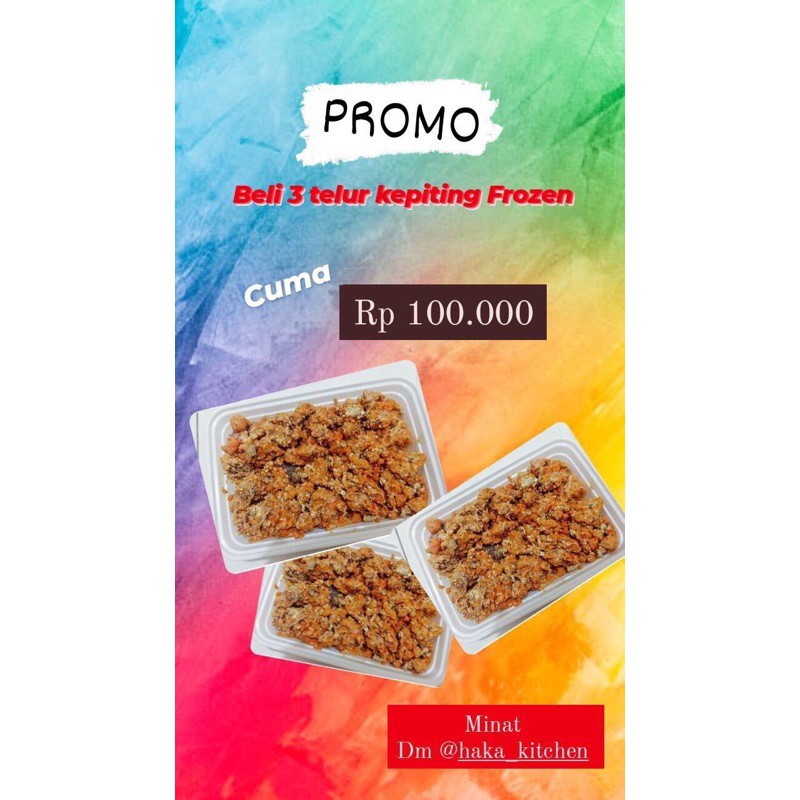 

telur kepiting