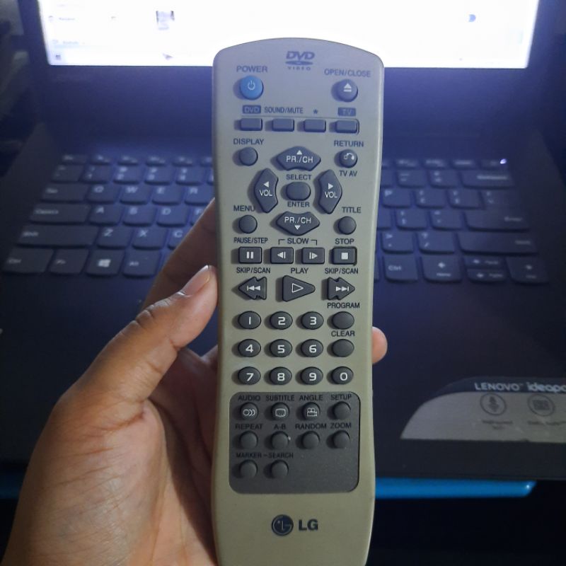 REMOTE REMOT DVD LG SOUND MUTE ORIGINAL ASLI