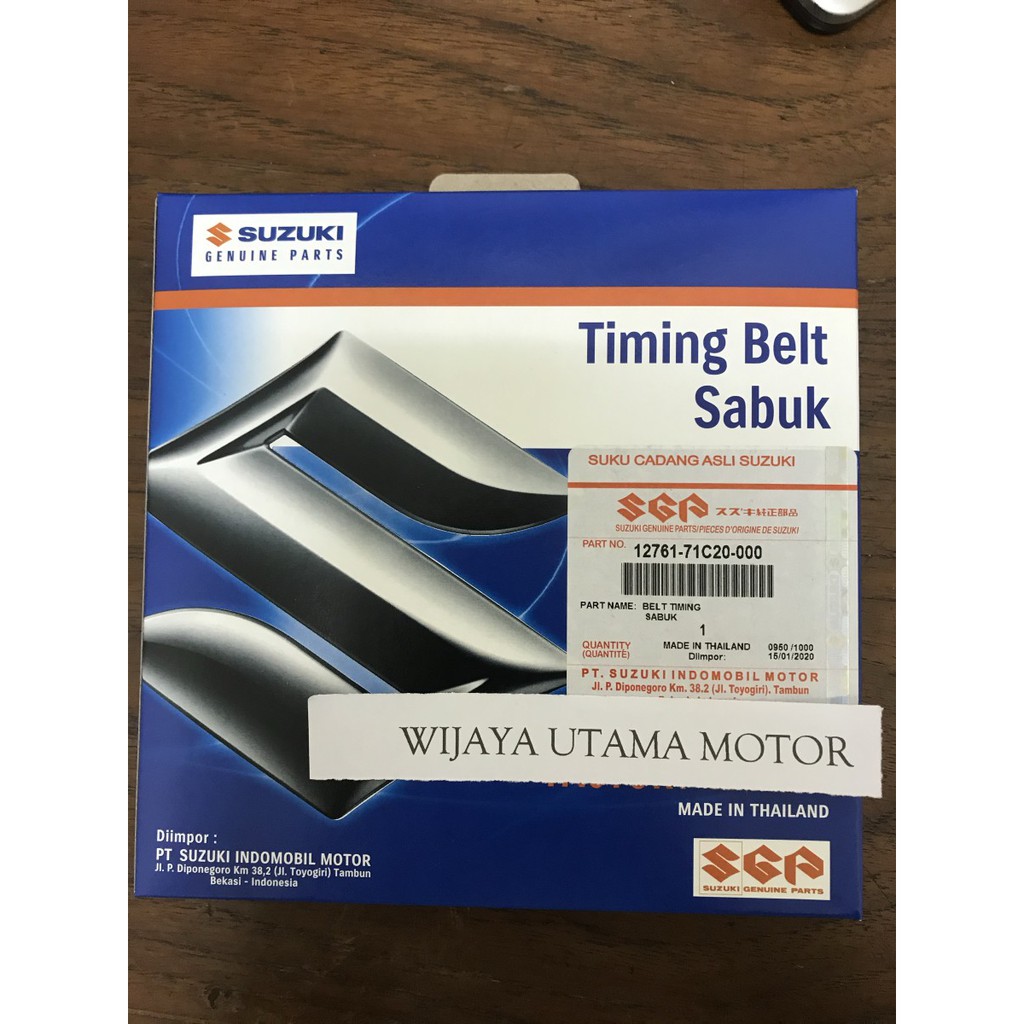 TIMING BELT TEMING BELT SABUK TEMING APV MEGA CARRY FUTURA INJECT ASLI