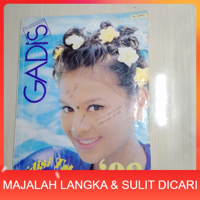 Majalah GADIS Edisi Tahunan 1998 EUNIKE (RARE ITEM) Langka