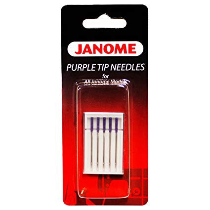 jarum mesin jahit janome purple tip