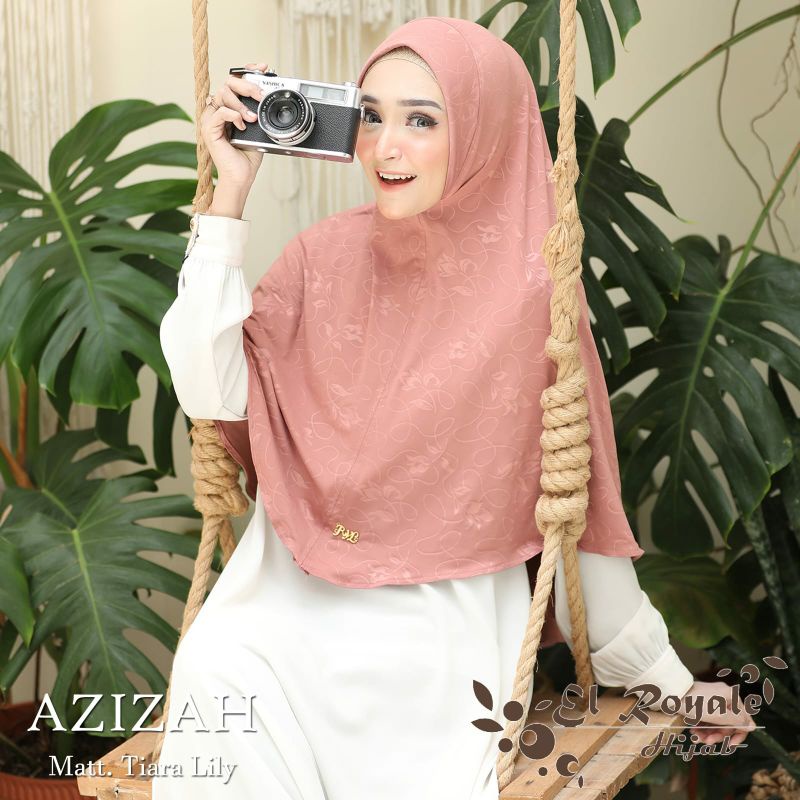 Hijab/Jilbab instan Jersey AZIZAH ori EL ROYALE