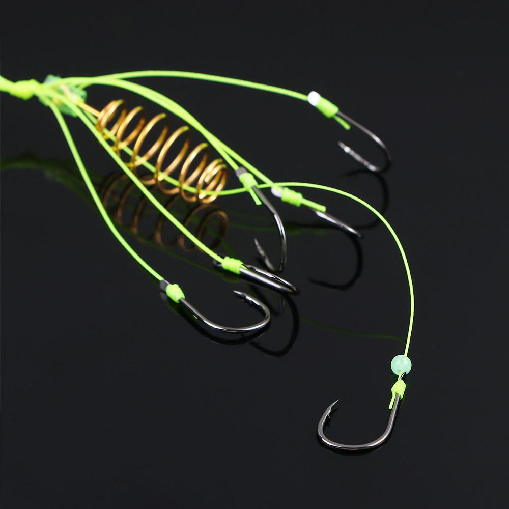 NICKOLAS1 Kait Pancing Ledakan Throw Rod Hook 4PCS /box Fishing Tackle Aksesoris Anti-Gantungan Ujung Pancing Pancing Air Laut Memancing Alat Accessorie