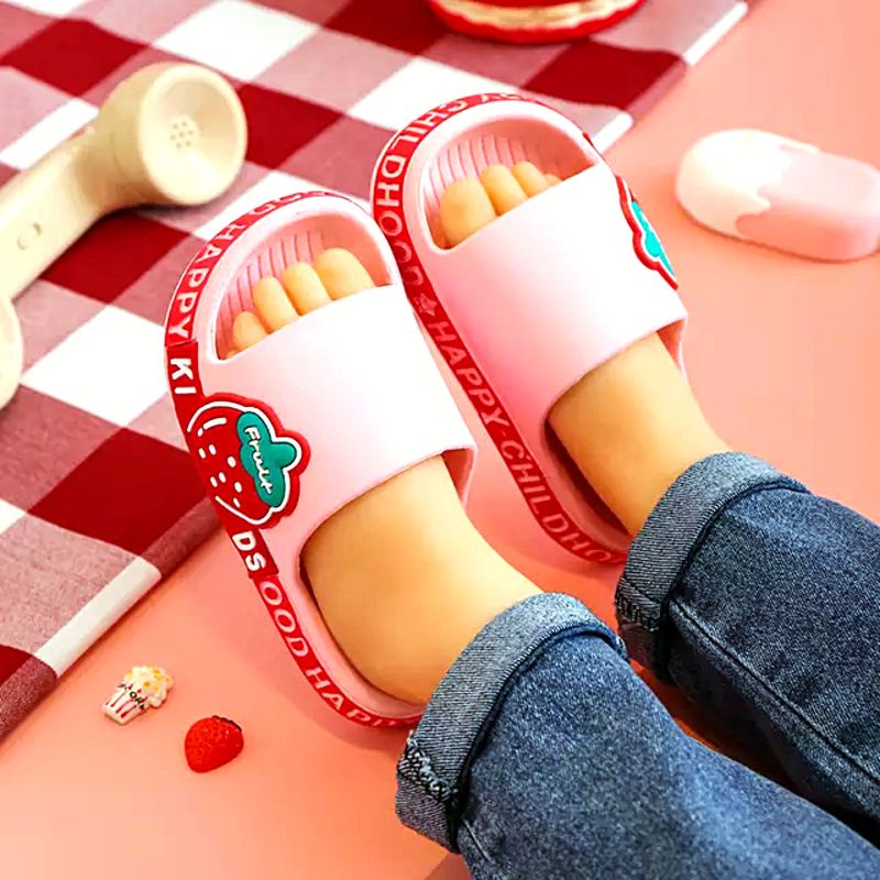 Sandal Anak Lucu Motif Buah Usia 1-5 Tahun / Sandal Karet Anak Balita Lucu &amp; Imut Size 24-31