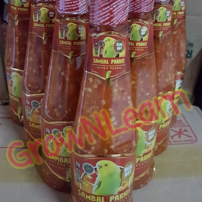 

- BARU (300 ml) Sambal Parkit Biji / Sambel Parkit dengan biji!! Super Pedas!