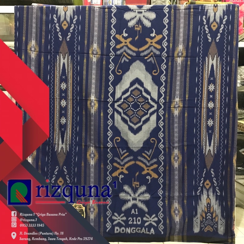 SARUNG DONGGALA RAYON
