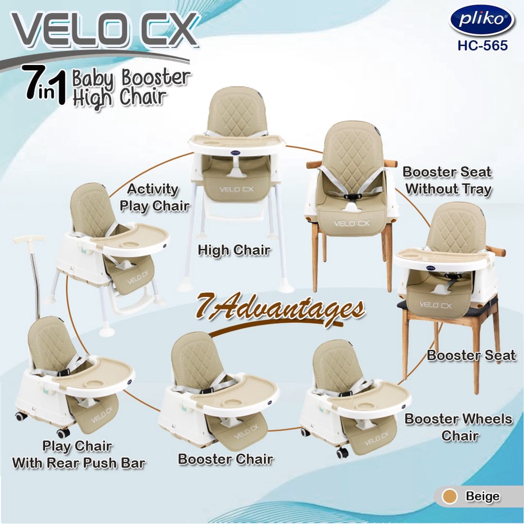 High Chair Creative Baby HC101 / Baby Does Mame 3in1 / Baby Does Mezza / Pliko Velo CX