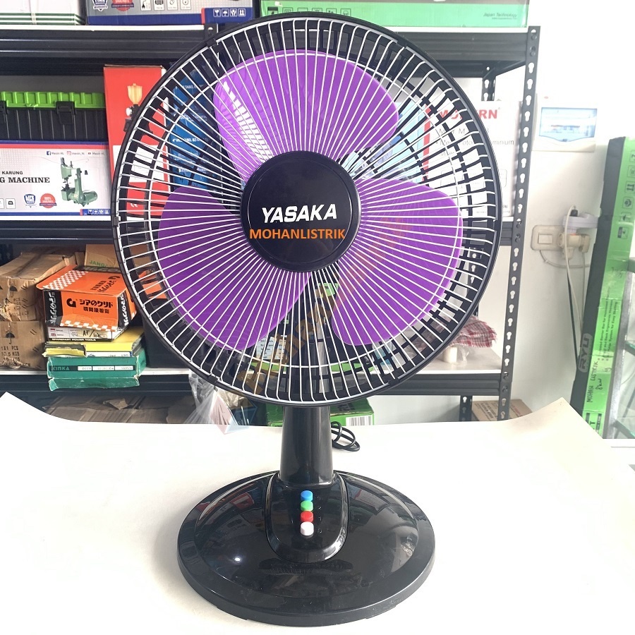 KIPAS ANGIN DESK FAN WALL FAN 2IN1 YASAKA 12&quot; 12 INCH 12 INCI KIPAS MEJA KIPAS DINDING