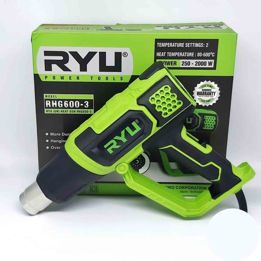 Mesin Hot Gun Ryu RHG 600-3 Heat Gun RYU600-3 Hot Gun RHG 600 - 3
