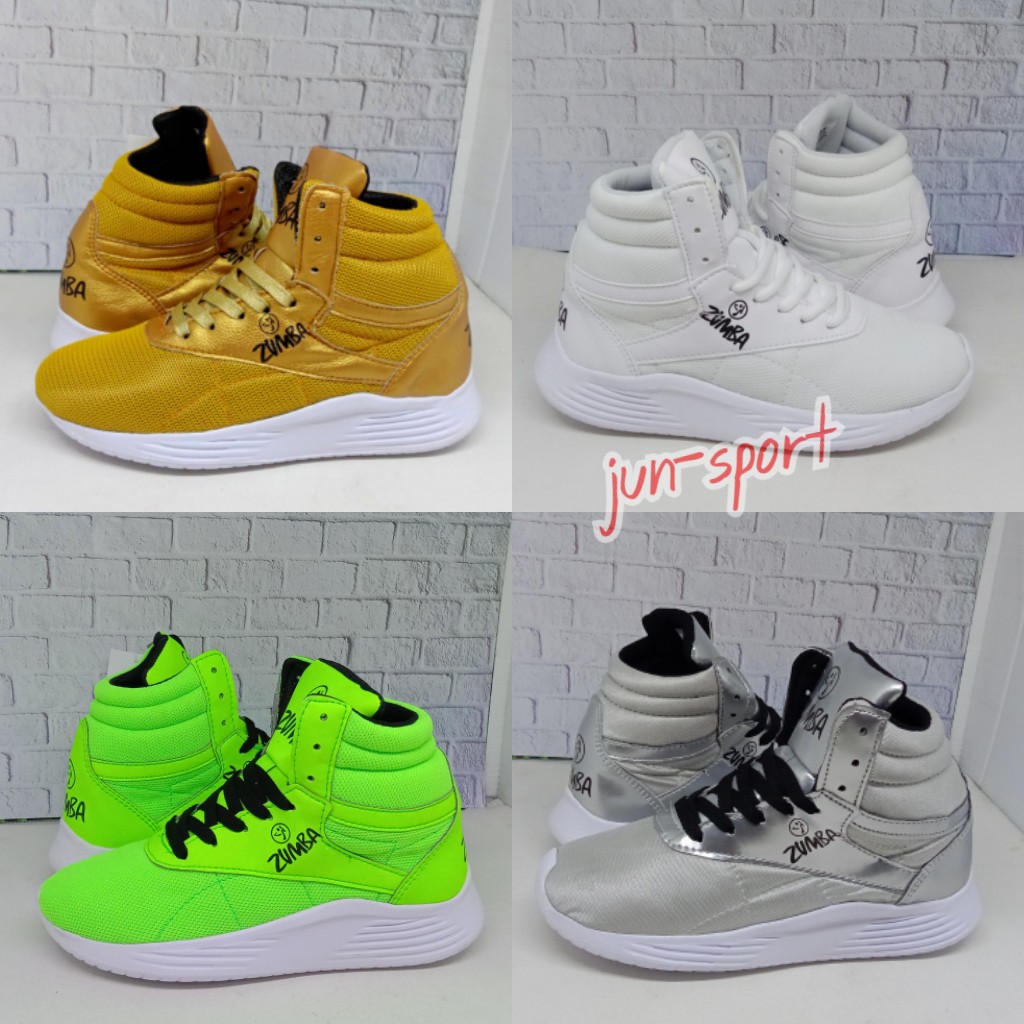 NEW Sepatu zumba kuning sepatu zumba aerobik sepatu senam