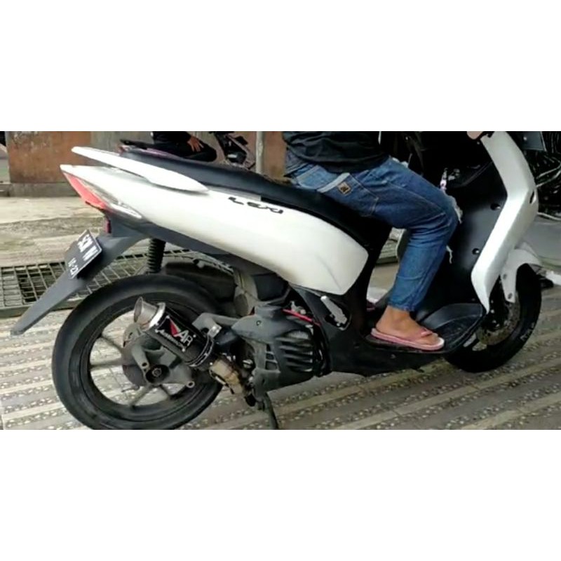 knalpot racing Lexi aerox nmax vario beat scoopy pcx fullsystem knalpot austin racing