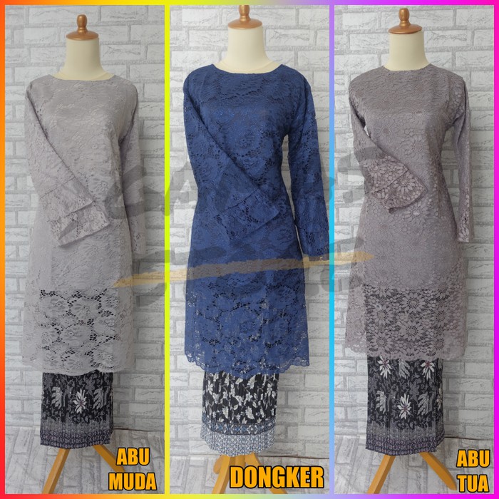 setelan kebaya brukat kinanti