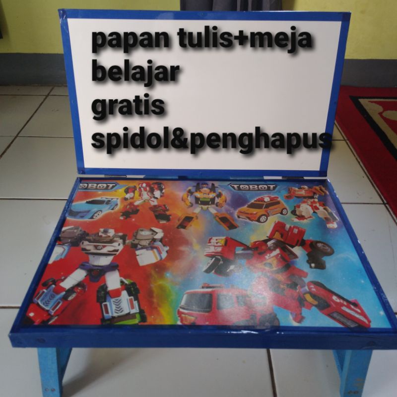 

PAPAN TULIS ANAK+MEJA BELAJAR.GRATIS SPIDOL&PENGHAPUS