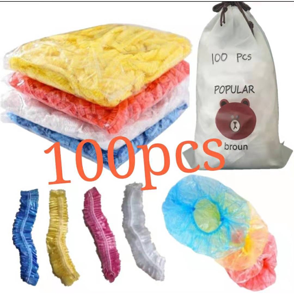 Shower cap Topi mandi 100pcs impor