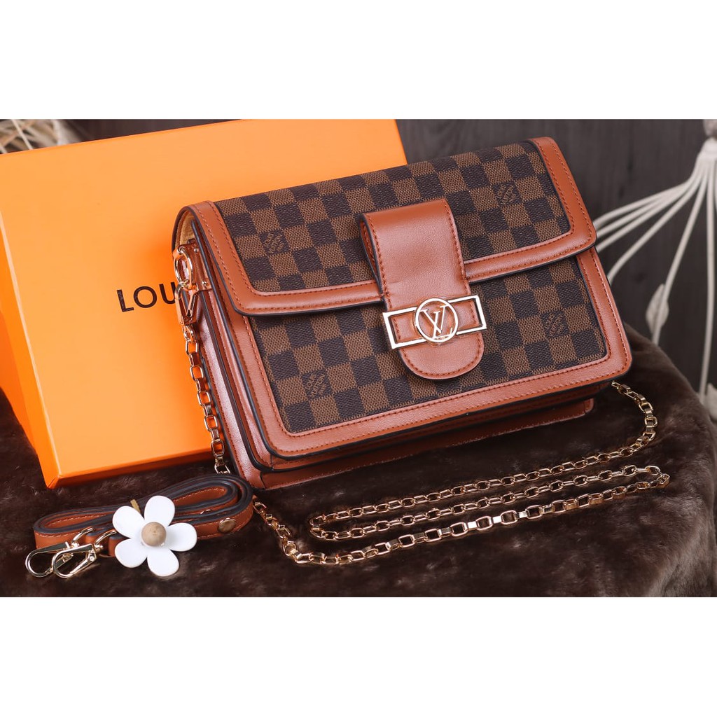 READY TAS WANITA LV THE DAUPHINE BAG M43599B FREE BOX