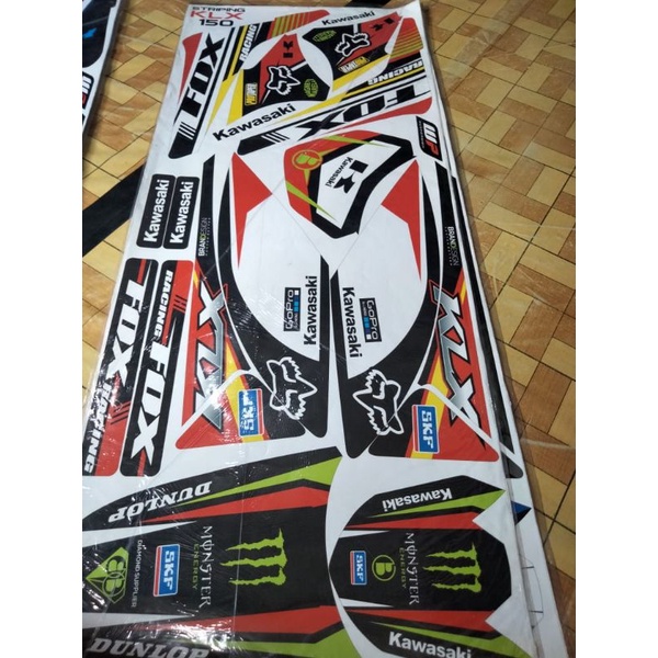 striping variasi klx 150 decal klx 150