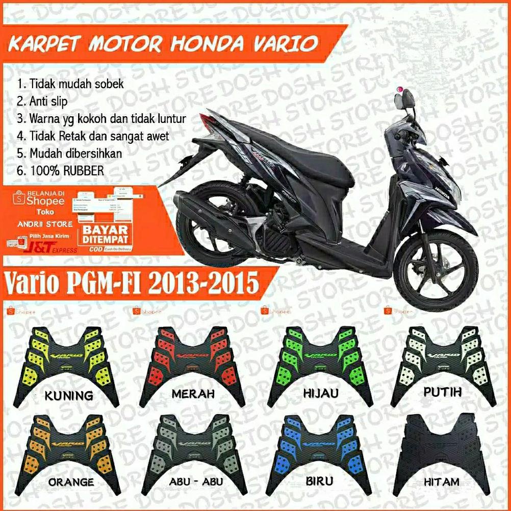 [[BISA COD]] KARPET MOTOR VARIO TECHNO OLD 125 / KARPET VARIO 125 TECHNO / AKSESORIS VARIO