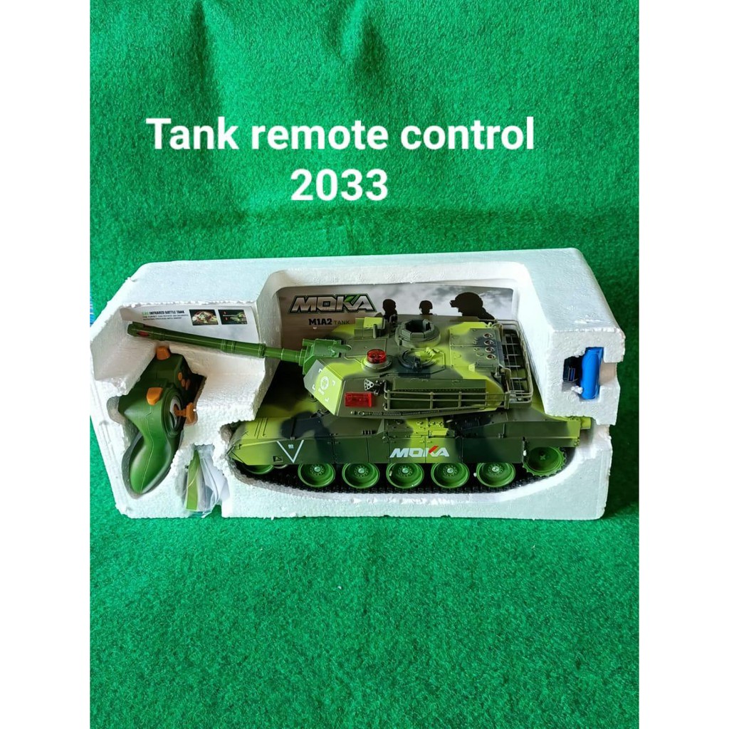 MAINAN ANAK TANK REMOTE CONTROL HIAJU 2033