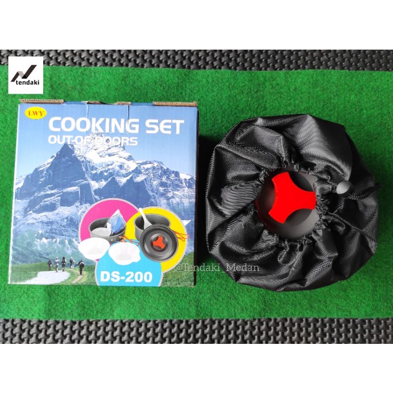 Cooking set LWY | Cooking set DS-200 | Cooking set outdoor | Nesting camping