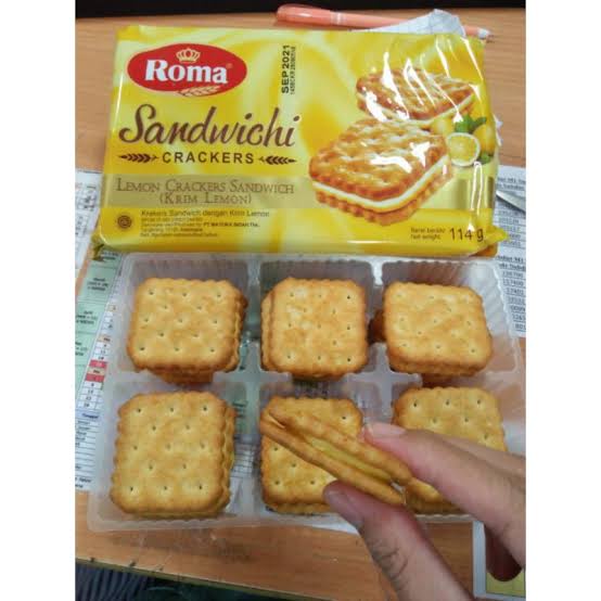 SB Collection Roma sandwichi crackers lemon 120gr