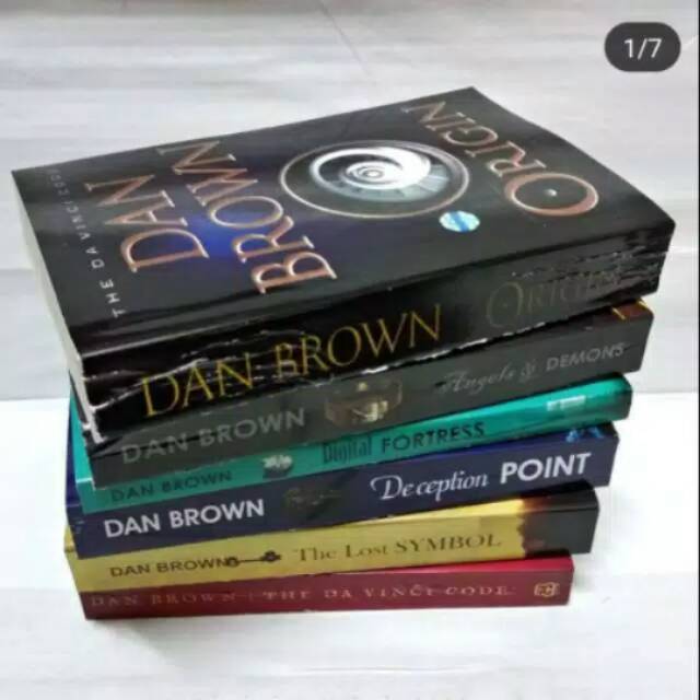 1 paket buku dan brown