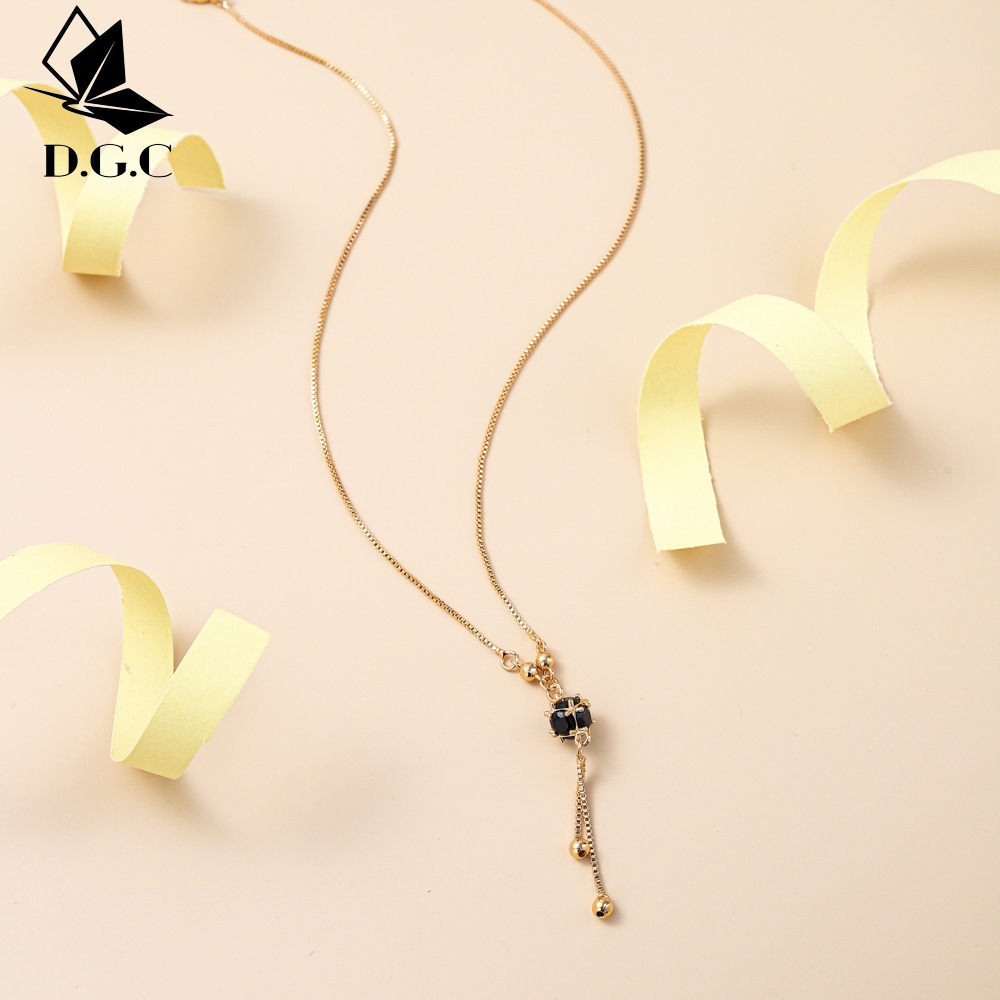 ✨D.G.C✨ COD Fashion Kalung Fashion Wanita Korea Kalung D506 Titanium Wanita Stainless Steel